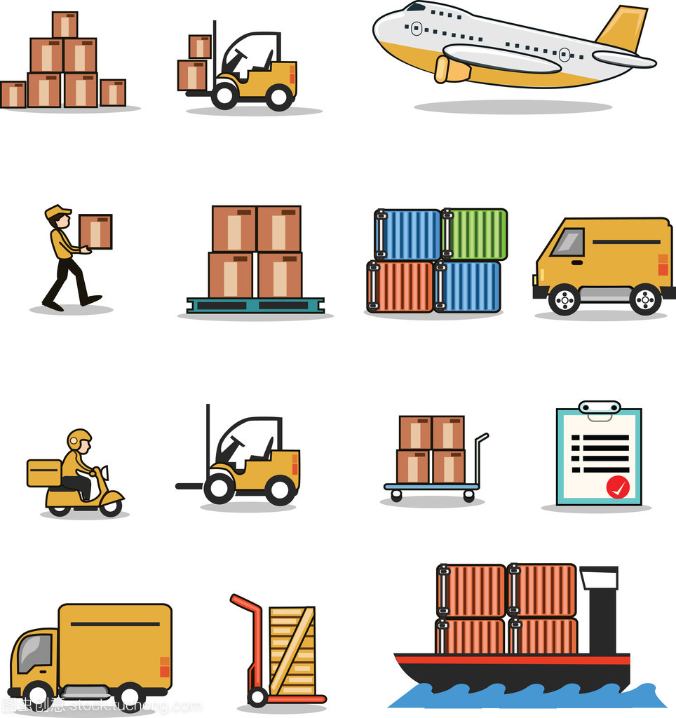 工业运输图标的意义与设计要素